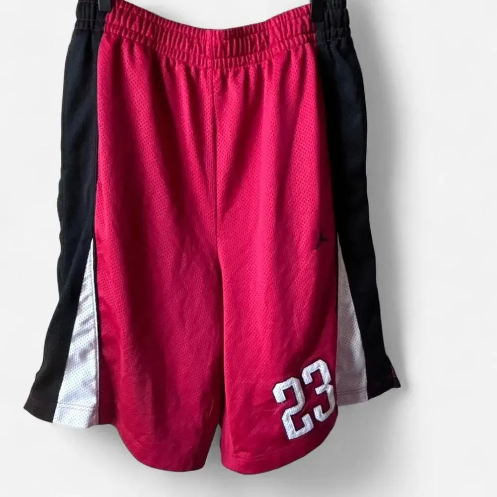 Jordan red basketball Mesh Shorts phase 23 Men's XL